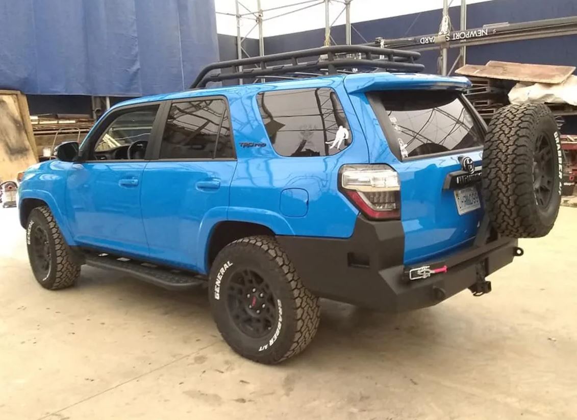 5th Gen 4 Runner Rear Bumper With Tire Swinout